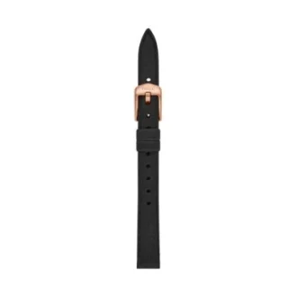 12 mm svart LiteHide™-läderarmband