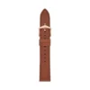 18 mm mellanbrunt LiteHide™-läderarmband 18 mm mellanbrunt LiteHide™-läderarmband