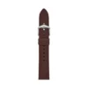 18 mm mörkbrunt LiteHide™-läderarmband 18 mm mörkbrunt LiteHide™-läderarmband