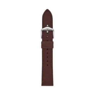 18 mm mörkbrunt LiteHide™-läderarmband 18 mm mörkbrunt LiteHide™-läderarmband