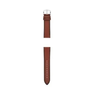 22 mm bärnstensfärgat LiteHide™-läderarmband