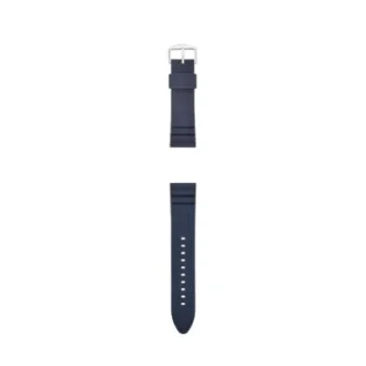 22 mm mörkblå silikonarmband