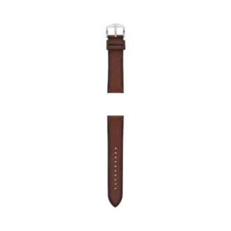22 mm mörkbrunt LiteHide™-läderarmband