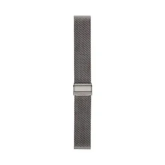 22 mm rökfärgat armband i rostfritt stål