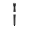 22 mm svart LiteHide™-läderrem 22 mm svart LiteHide™-läderrem