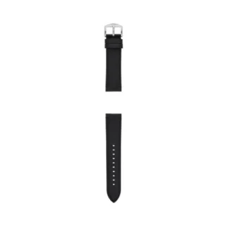22 mm svart LiteHide™-läderrem