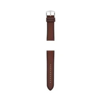 24 mm ljusbrunt LiteHide™-läderarmband