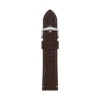 24 mm mörkbrunt LiteHide™-läderarmband 24 mm mörkbrunt LiteHide™-läderarmband