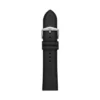 24 mm svart LiteHide™-läderarmband 24 mm svart LiteHide™-läderarmband