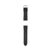 24 mm svart LiteHide™-läderarmband 24 mm svart LiteHide™-läderarmband