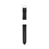 24 mm svart silikonarmband 24 mm svart silikonarmband