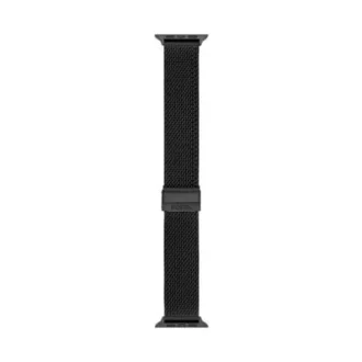 42/44/45/46/49 mm svart rostfritt stålband för Apple Watch® 42/44/45/46/49 mm svart rostfritt stålband för Apple Watch®