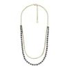 All Stacked Up Blue Lapis Beaded Necklace All Stacked Up Blue Lapis Beaded Necklace