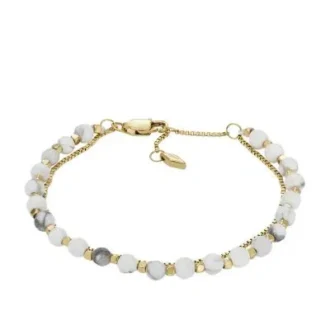 All Stacked Up Howlite kedjearmband med pärlor All Stacked Up Howlite kedjearmband med pärlor