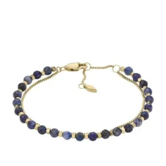 All Stacked Up rekonstruerat blått lapis-armband All Stacked Up rekonstruerat blått lapis-armband