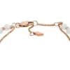 All Stacked Up Rose Quartz Chain Beaded Bracelet All Stacked Up Rose Quartz Chain Beaded Bracelet