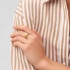 Archival Glitz guldfärgad ring i rostfritt stål Archival Glitz guldfärgad ring i rostfritt stål