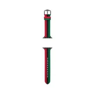 Black History Month Limited Edition 38/40/41/42 mm flerfärgat rPET-armband för Apple Watch® Black History Month Limited Edition 38/40/41/42 mm flerfärgat rPET-armband för Apple Watch®
