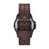 Bronson automatisk brun LiteHide™ läderklocka Bronson automatisk brun LiteHide™ läderklocka