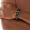 Bronson Leather Essentials Svart läderarmband Bronson Leather Essentials Svart läderarmband