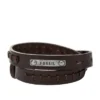 Bronson Vintage Casual Brunt dubbelvikt läderarmband Bronson Vintage Casual Brunt dubbelvikt läderarmband