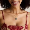 Capricorn Sutton Zodiac guldfärgat rostfritt stål grå hematit hänge halsband Capricorn Sutton Zodiac guldfärgat rostfritt stål grå hematit hänge halsband