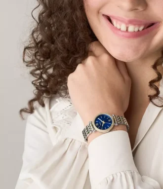 Carlie trevisare tvåfärgad rostfri klocka