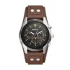 Coachman Chronograph brun läderklocka Coachman Chronograph brun läderklocka