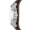 Coachman Chronograph brun läderklocka Coachman Chronograph brun läderklocka