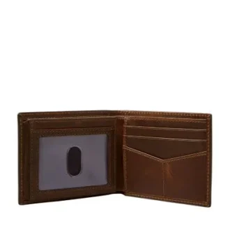 Derrick bifold med flip-ID och bälte, presentförpackning