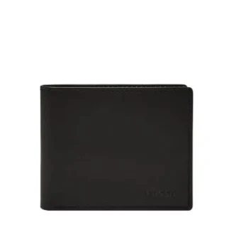 Derrick läderplånbok med RFID-skydd och ID-fack