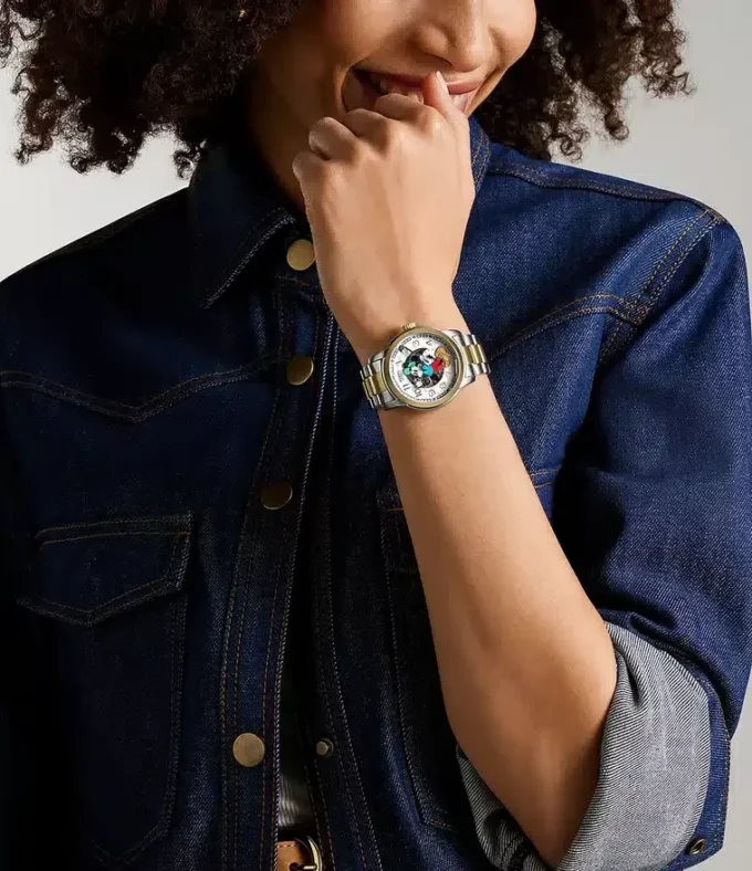 Disney Mickey Mouse x Fossil golfklocka i begränsad upplaga