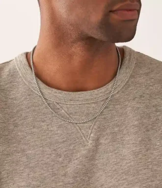 Ellis Core Chains Halsband i rostfritt stål