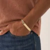 Ellis guldfärgat armband i rostfritt stål Ellis guldfärgat armband i rostfritt stål