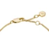 Ellis Mixed Shapes guldfärgat armband i mässing Ellis Mixed Shapes guldfärgat armband i mässing
