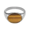 Ellis Signet Collection Signetring med brunt tigeröga Ellis Signet Collection Signetring med brunt tigeröga