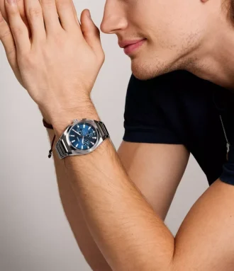 Everett Chronograph rostfritt stålklocka