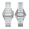 Fenmore multifunktionellt silverfärgat armbandsursset Fenmore multifunktionellt silverfärgat armbandsursset