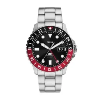 Fossil Blue GMT rostfritt stålklocka