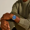 Fossil Blue GMT rostfritt stålklocka Fossil Blue GMT rostfritt stålklocka
