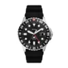 Fossil Blue GMT svart silikonklocka Fossil Blue GMT svart silikonklocka