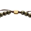 Galaxy Beads Grå pyritarmband Galaxy Beads Grå pyritarmband