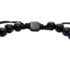 Galaxy Beads Navy Armband med pärlor av rekonstruerad sandsten