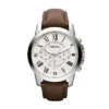 Grant Chronograph brun läderklocka Grant Chronograph brun läderklocka