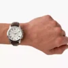 Grant Chronograph brun läderklocka Grant Chronograph brun läderklocka