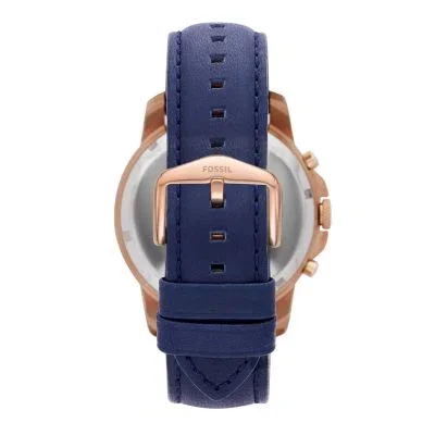 Grant Chronograph Navy läderklocka Grant Chronograph Navy läderklocka