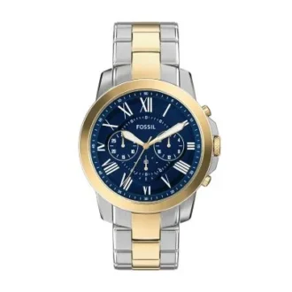 Grant Chronograph tvåfärgad rostfri stålklocka