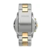 Grant Chronograph tvåfärgad rostfri stålklocka Grant Chronograph tvåfärgad rostfri stålklocka