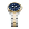Grant Chronograph tvåfärgad rostfri stålklocka Grant Chronograph tvåfärgad rostfri stålklocka