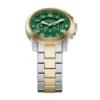 Grant Chronograph tvåfärgad rostfri stålklocka Grant Chronograph tvåfärgad rostfri stålklocka